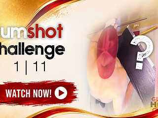 Cumshot Challenge at Gloryhole