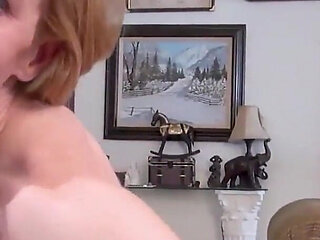 Fitness Crazed MILF Ciel From the Usa Slides Out of Her Evening Dress and Rubs Her Inviting Cunt