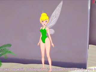 tinkerbell POV deepthroat and sex on the beach