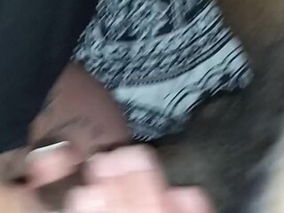 Sloppy blowjob turns conversation into moans and gasps