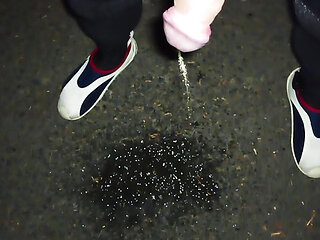 Pissing while walking