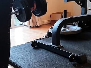 Amateur striptease and Solo masturbation
