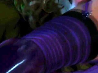 Katwoman Gets Her Pussy and Mouth Stuffed in Wild Prison Threesome