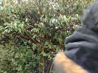Big ass tattooed milf in the car