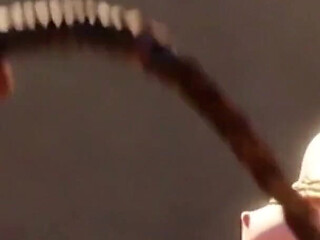 Pregnant Slave Gets Whipped - Massive Arousal & Dripping Pussy