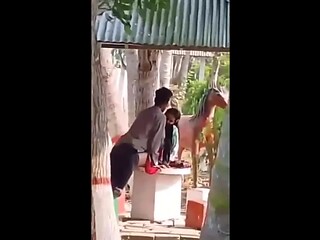 Indian Wifey Showcases her Tits and Puss and Boning
