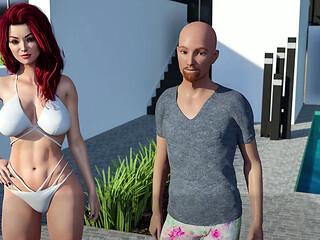 Away From Home 32 - Liam Quick Sex with Jenet Then Nora in Bathtub