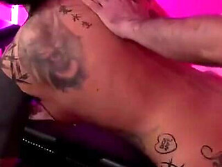 Tattooed MILFs Share Lucky Stud in Steamy Threesome