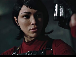 Resident Evil Parody - Ada Wong All The Way Through Bursting with CUM