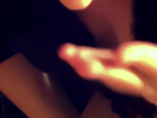 2 Cumshots on My Tits and Body