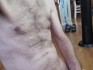 This is what I look like stroking my cock