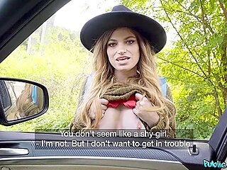 Nicole Rae In Hitchhiker Sucks Big Dick For Ride