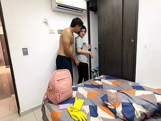 I Hire a Big Ass Latina to Help Me Clean the House