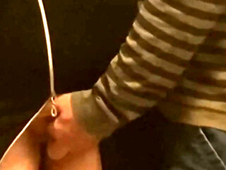 Stranger Old Man Stick His Finger in Her Pussy
