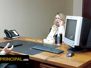 Perv Principal - Big Assed Stepmom Charley Hart Getting Fucked in the Principal's Office Full Movie
