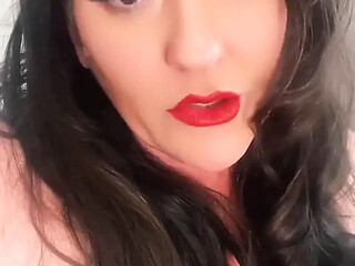 Married and thick with natural big tits, she's the dirty slut next door.