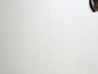 Girls Only Apartment in Japan, a Girl Cleaning Room with Natural Tits Spill Out Tank Top, Wedgie Thong Show From Miniskirt