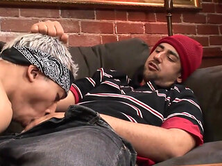 Asian gay has a good homo fuck