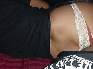 My Wife's Delicious Stepdaughter Likes to Watch Porn While We Fuck