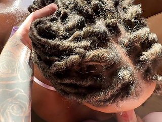 Fucked a Big Booty Ebony with Dreadlocks on Our First D...