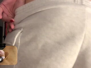 FaceTime masturbation fetish pantyhose