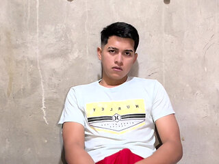 Alan Tokers Masturbates in His Room