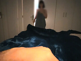 My HOT Roommate Almost Caught me Jerking Off - PREMATURE CUM
