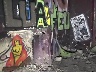 Slut twinkfucked raw  in the night for halolween