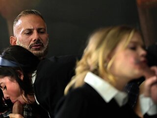 Hardcore big cock groupe sex