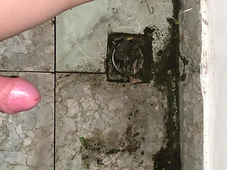 I cum on the second floor in public with people down the street