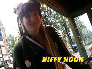 Niffy Noon frist time anal bbc from xbiz awards amsterdan
