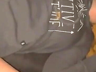 Wife Butt Fucked by Big Dick in the Back Seat