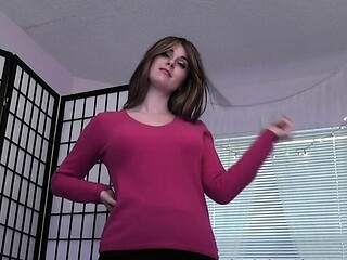 Hottest brunette solo webcam masturbation 2