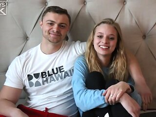 Couldn't Stop Smiling After Fucking Blonde Pussy