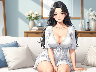 Japanese Anime Woman Lingerie Fashion