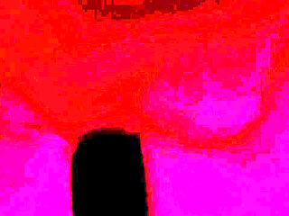 Real Couple Intimate Moment Under Red Lights