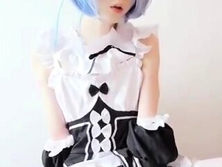 Asian teen likes toys inside her wet muff