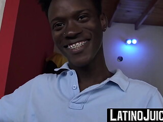 LatinoJuice.com - Nico &amp_ Nicolas - Straight Jamaican Nico gobbles my dick then proceeds to hammer my ass
