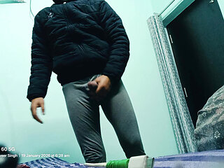 Indian police officer masterbation show part X