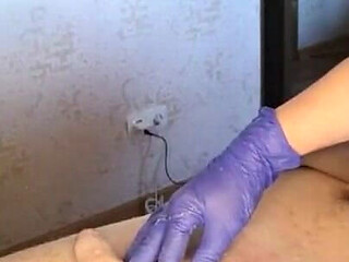 #205(2) Male Waxing. Smooth Penis and Scrotum