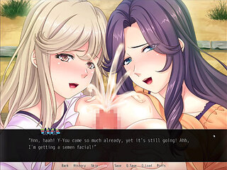 Hentai Game - Breeding Village - Fucking My Two New Neighbors - MILF Visual Novel