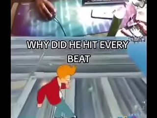 why did he hit every beat song