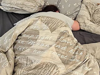 Fucked on waking up and cummed on the underwear