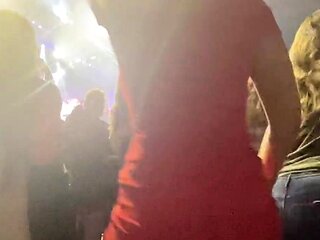 Amateur striptease and Solo masturbation