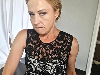 Wanilianna High Tide Part 2: MILF Squirts in Stockings with Dildo