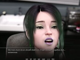 Curvy emo girl gets fingered in tattoo parlor