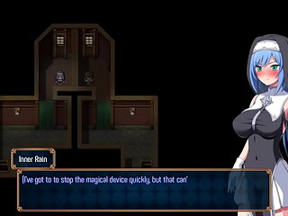 Vendo um guarda da cidade se masturbando - Nightmare Knight - Parte 3 - [Good Route]