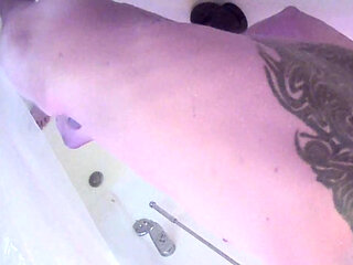 Husband caught using dildos in shower