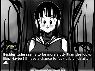 Kamesutra Dbz Erogame 79 Showing Her Tits to the Old Neighbor