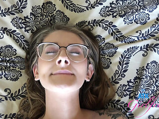 Blonde Teen Meloni Moon Virtual Date POV Blowjob Creampie Fingering Fuck